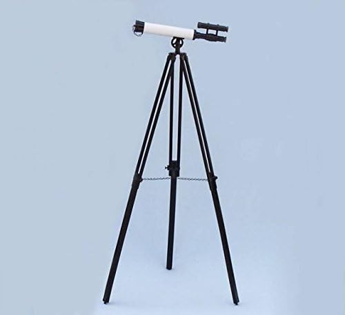 Hampton Nautical ST-0126-BWLB Floor Telescope