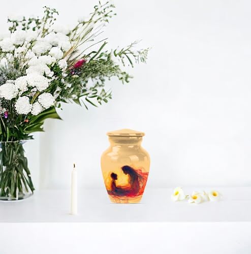 3 Inch Mini Cremation Urn for Ashes - Decorative Urn