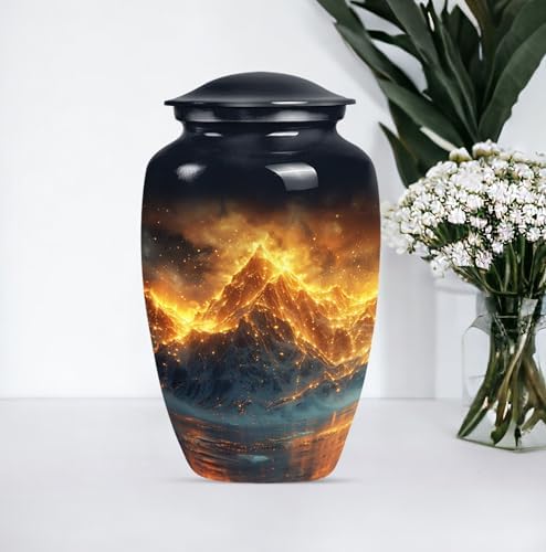 Mountain Urn Decorative Memorial Urn for Ashes