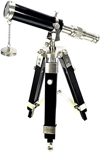 Redsky Trader Brass Desktop Telescope with Tripod