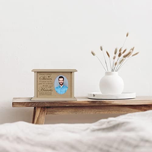 LifeSong Milestones Maple Wood Urn For Ashes