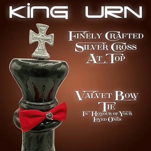 Grand Chess King Keepsake Urn for Human Ashes