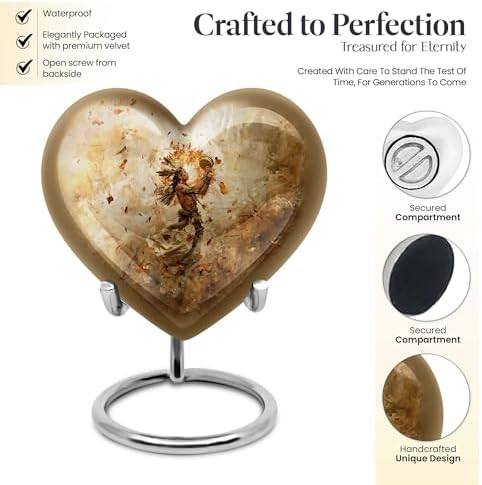 Native America Heart Urn 10 Large 3 Mini Set