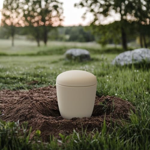 URNEA Biodegradable Urn for Ashes - TSA Approved 250 lb Capacity