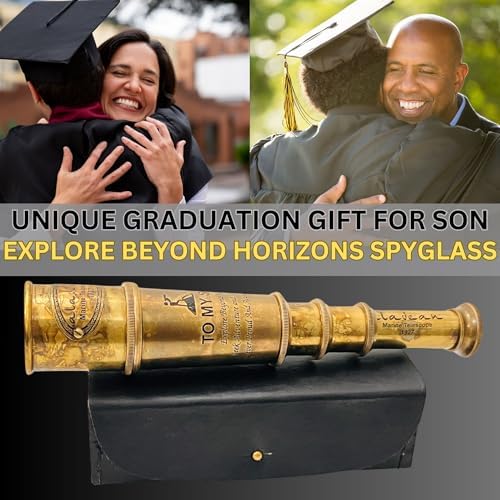 ALADEAN Vintage Pirate Spyglass 16 Inches