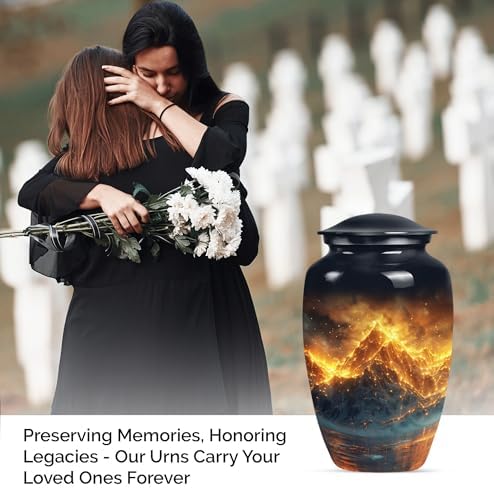 Mountain Urn Decorative Memorial Urn for Ashes