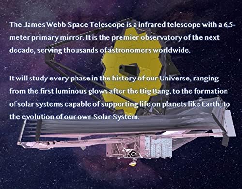 James Webb Space Telescope 3D Model with Gift Box