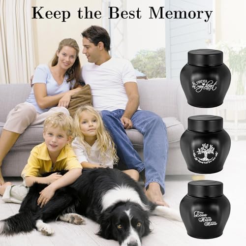 SOITIS Small Urns for Human Ashes - Cremation Urns for Funeral or Home