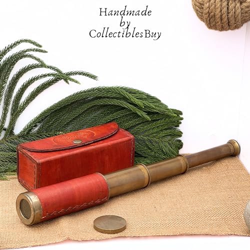 Vintage Brass Spyglass Telescope 16 Inch Dollond London 1920