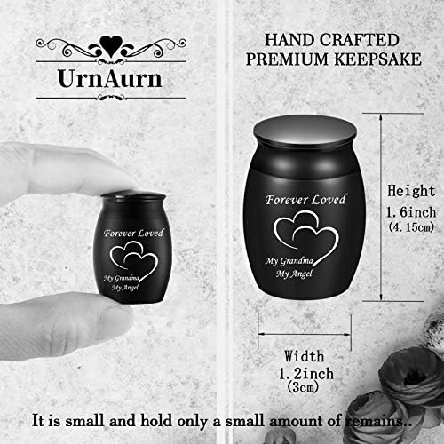 Small Cremation Urns for Grandma Ashes Handcrafted Keepsake