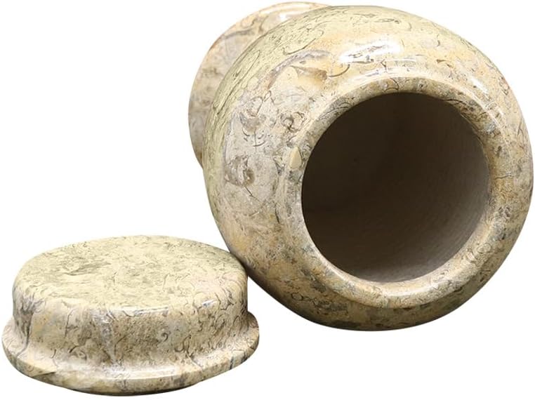 Decorative Marble Cremation Urn for Children or Small Pets
