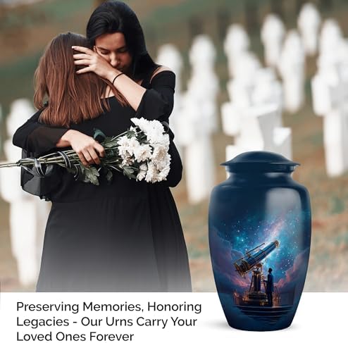 Telescope Urn for Ashes - 10 Inch Cremation Container