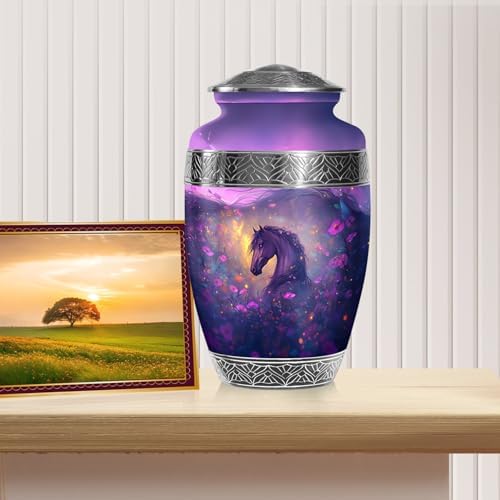 Large Decorative Urn for Human Ashes 10 Inch