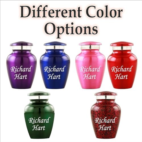Personalized Angel Wings Cremation Urn - 4 Small Keepsakes
