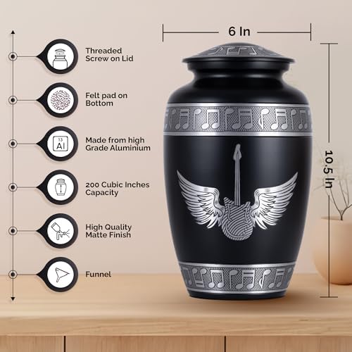 Cremation Urns for Human Ashes - 200 Lbs Decorative Men Urn