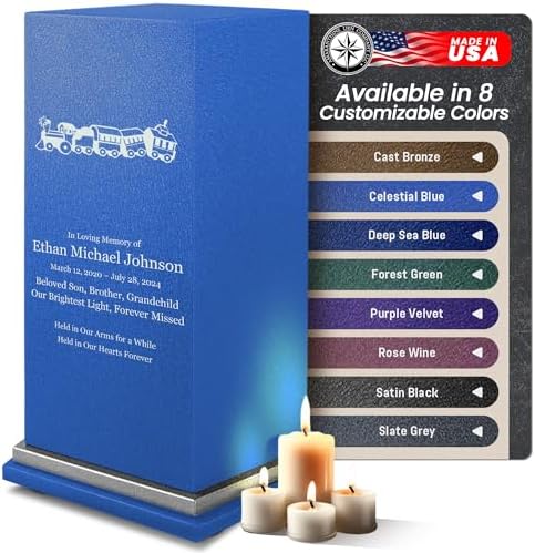 Amaranthine Urn Decorative Cremation Urn for Human Ashes