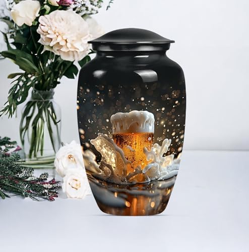 10 Inch Cremation Urn for Human Ashes - Decorative Urn for Adult