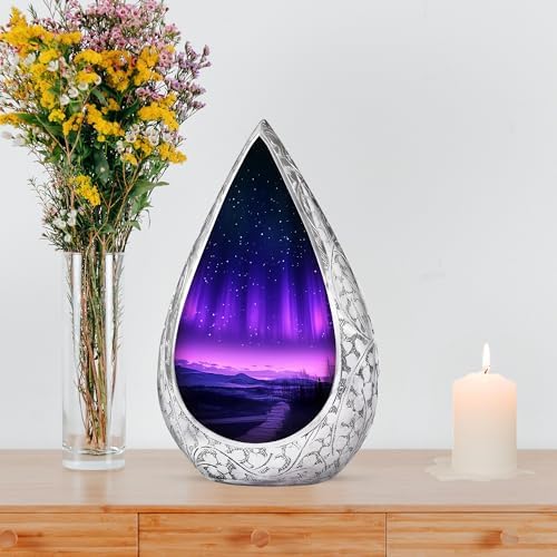 Purple Cremation Urn 3 Inch Mini Memorial Keepsake