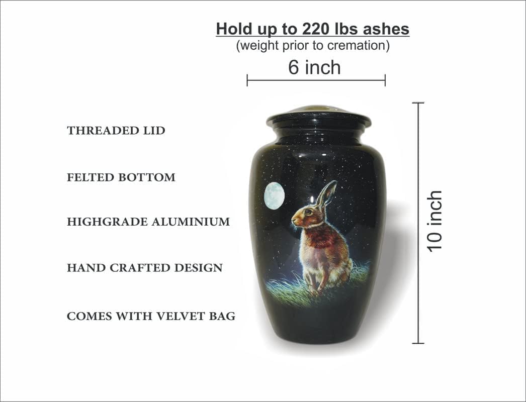 S H Metals Cremation Urns for Human Ashes - Decorative Urns