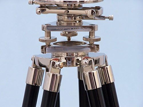 Hampton Nautical Floor Standing Theodolite - 62 Chrome