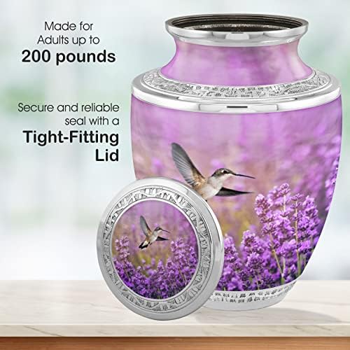 Elegant Hummingbird Cremation Urns for Adult Ashes
