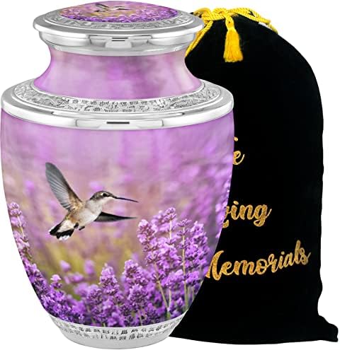 Elegant Hummingbird Cremation Urns for Adult Ashes