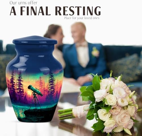 JAGASY 3 Inch Cremation Urns Pack of 4 for Ashes