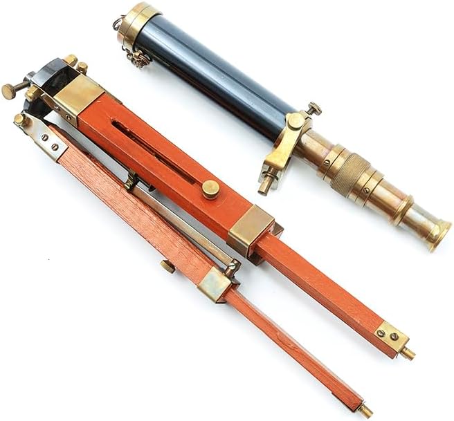 9 Inch Brass Telescope Vintage Marine Decor