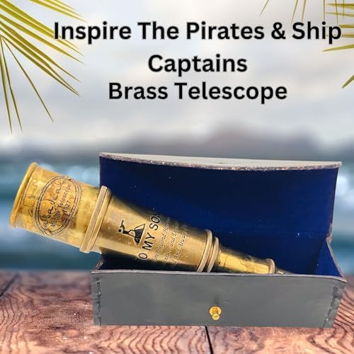 ALADEAN Vintage Pirate Spyglass 16 Inches