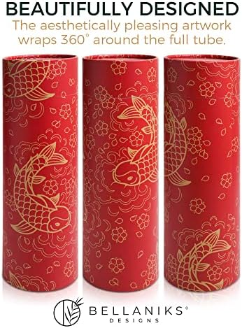 Red Fish Design Scattering Tubes for Human Ashes