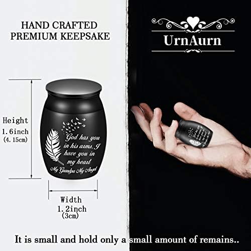 Beautiful Urns for Grandpa Ashes 16 High Miniature Keepsake Urns