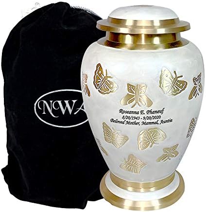 Butterfly Cremation Urn with Personalization