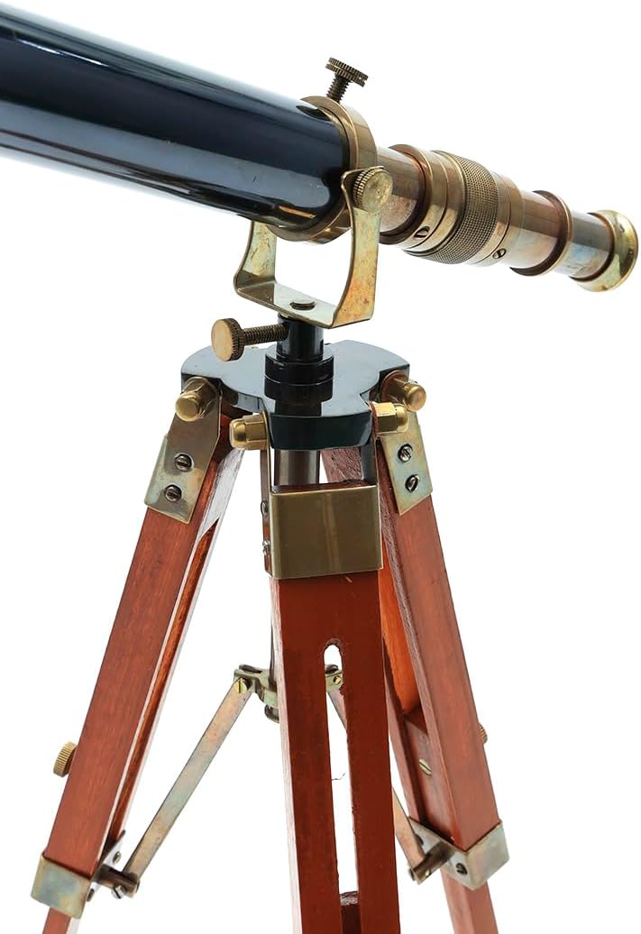 9 Inch Brass Telescope Vintage Marine Decor