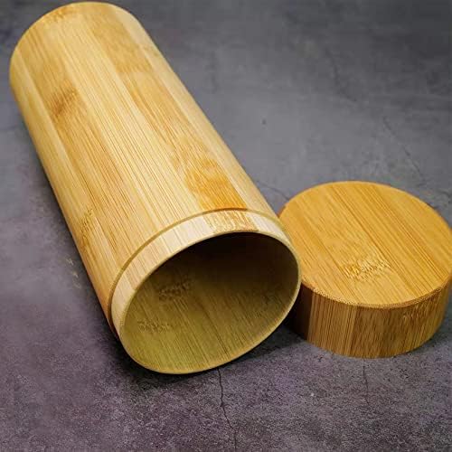 Dnoifne Bamboo Scattering Urn Tube Eco Friendly Keepsake Urn for Human and Pet Ashes