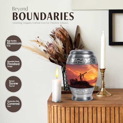 JAGASY 3 Inch Mini Cremation Urn Set of 4