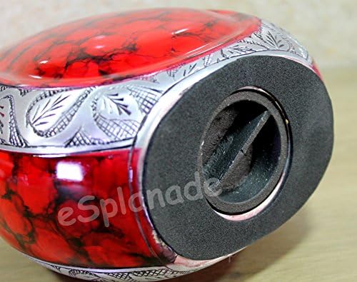 eSplanade Teardrop Cremation Urn in Fiery Red