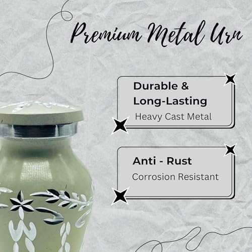 Nova Niche Set of 4 Mini Cream Cremation Urns