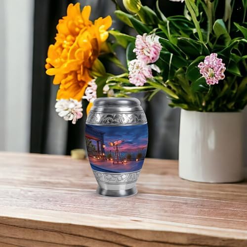 Miniature Cremation Urn for Ashes - Pack of 2