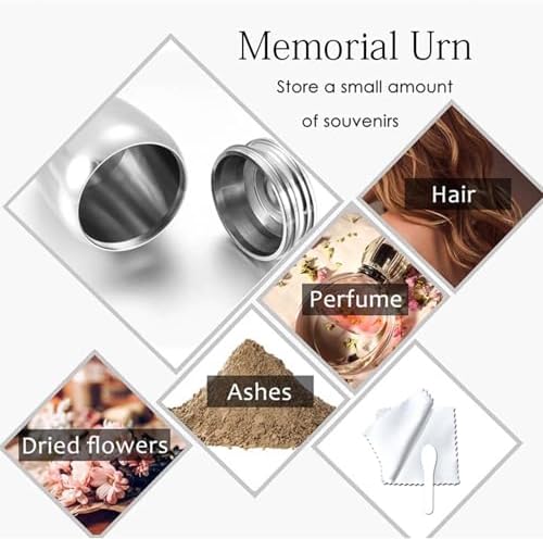 Small Purple Urns for Human Ashes Tree of Life Memorial Keepsake