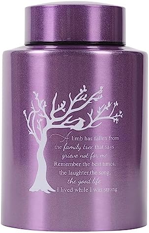 Medium Cremation Urn with 60 Cubic Inches Capacity