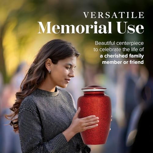 Eternal Harmony Large Cremation Urn for Human Ashes 7x11