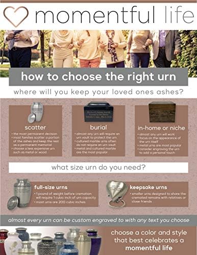 Custom Engraved Revere Rustic Pewter Adult Urn