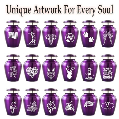 Personalized Engraving Hummingbird Cremation Urn - Decorative Keepsake for Human Ashes