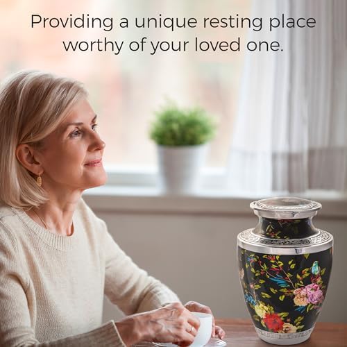 Vintage Hummingbird Cremation Urn for Adults