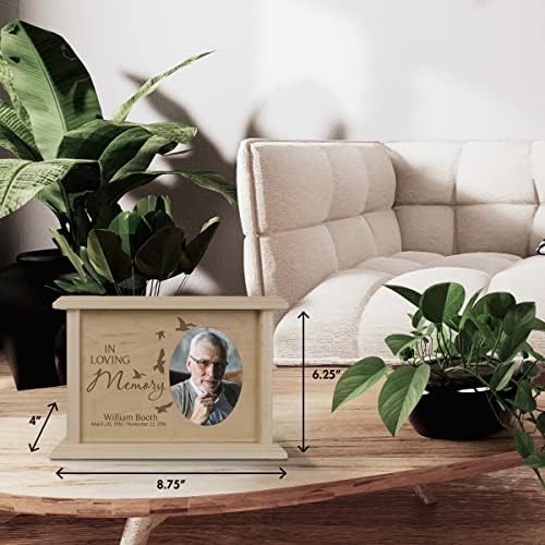 LifeSong Milestones Hanging Photo Urn for Ashes