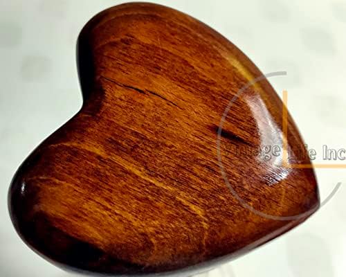 Heart-Shaped Wooden Urn for Ashes Handmade Keepsake Box