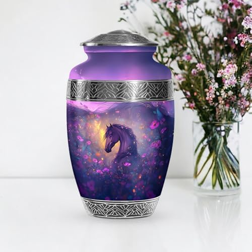 Large Decorative Urn for Human Ashes 10 Inch