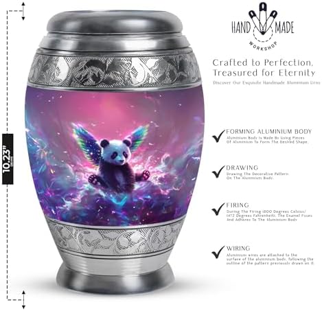 JAGSHASHI 10 Inch Decorative Urn for Human Ashes