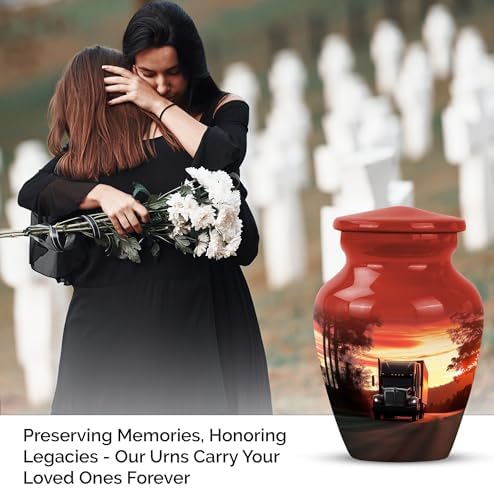 3 Inch Small Cremation Urn - Elegant Burial Urn for Ashes