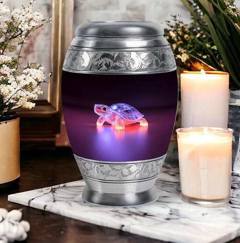 Classic Turtle Urn for Adult Human Ashes